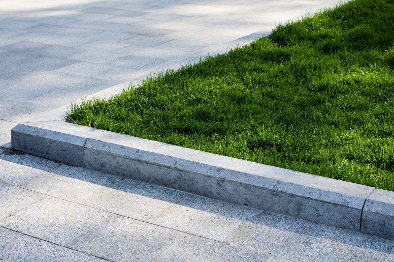 Close-up of Concrete Curbing Detail